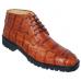 Belvedere "Ugo" Brandy All-Over Genuine Hornback Crocodile Ankle Boots