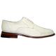 Belvedere "Marco" Off White All-Over Genuine Ostrich Shoes