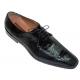 Mezlan 3435 Black Genuine Alligator/Lizard Shoes