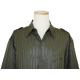 Pronti Olive Self Pinstripes Microfiber Blend 2 PC Outfit SP5776S
