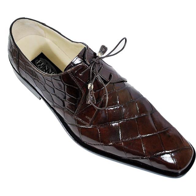 Fennix Italy 3101 Chocolate Genuine All-Over Alligator Shoes - $599.90 ...