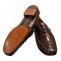 Mezlan "Simon" 6817-F Brown Genuine All-Over Crocodile Loafer Shoes