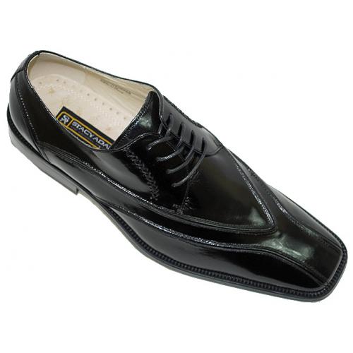 Stacy Adams "Alwin" Black Genuine Leather Shoes