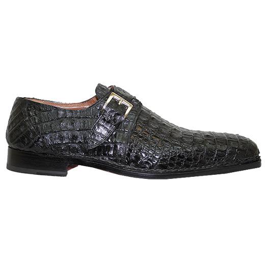 Mauri 1172 Black Genuine All-Over Hornback Crocodile Shoes - $1,499.90 ...