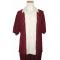 Inserch 59456 Burgundy 100% Micro Polyester 2pc Outfit