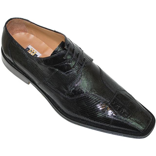 David Eden Lexington Black Genuine Crocodile/Lizard Shoes - $149.90 ...