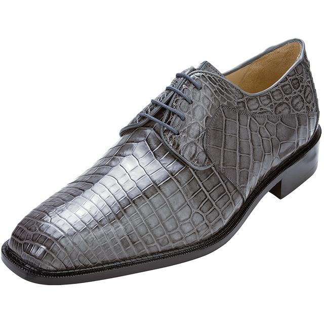 Belvedere Panda Grey All-Over Genuine Nile Crocodile Shoes - $699.90 ...