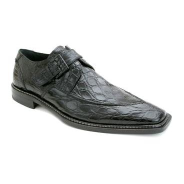 shoes edmonton custom Crocodile Leather Black Edmonton Custom Mezlan Genuine