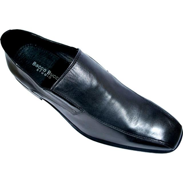 Bacco Bucci Bradshaw (Studio) Black Soft Calfskin Leather Shoes - $109. ...