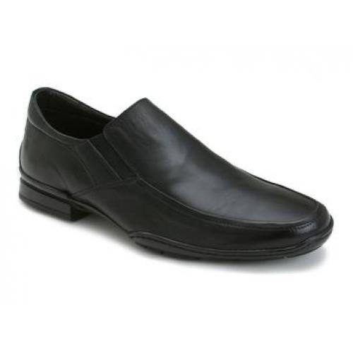 Bacco Bucci "Selanne" Black Genuine Soft Italian Nappa Calfskin Loafers
