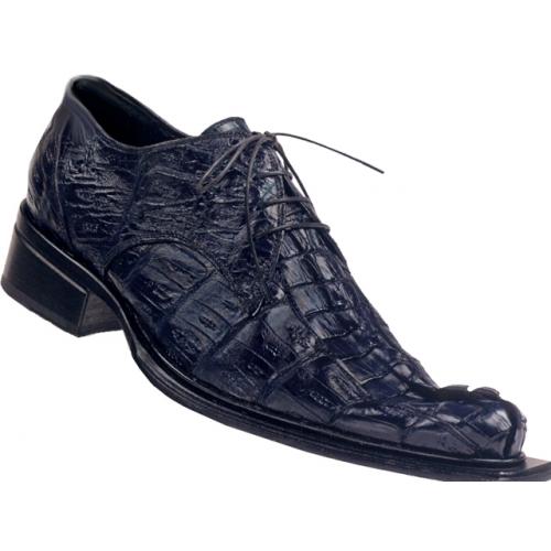 Mauri "Free Thinking" 42635 Wonder Blue Genuine Hornback Crocodile / Genuine Crocodile Shoes