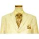 Successos 100% Cotton Tan / White Seersucker Wide Leg Suit BP3195-1