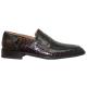 Mezlan "Hilton" 1754J Dark Brown Genuine All-Over Alligator Shoes