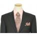 Elements by Zanetti Charcoal Grey With White Pinstripes Super 120's Wool Suit 1003