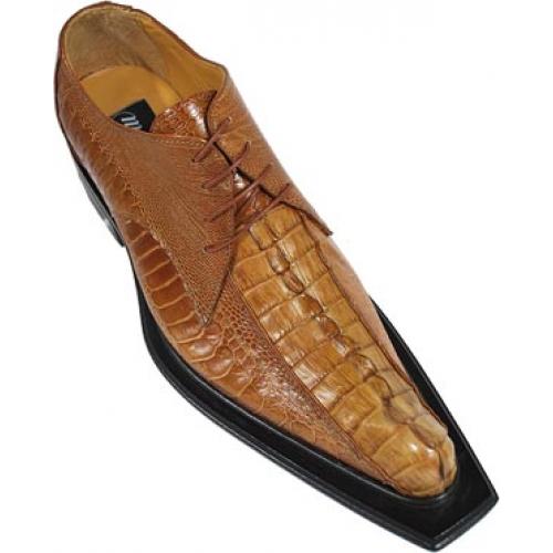 Mauri Cactus 42635 Corn Genuine Hornback Crocodile Tail/Ostrich Shoes ...