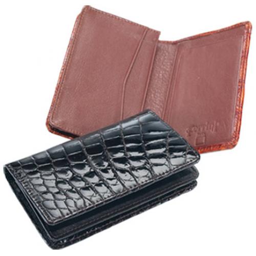 Ferrini ABCC Genuine Crocodile Card Holder Wallet