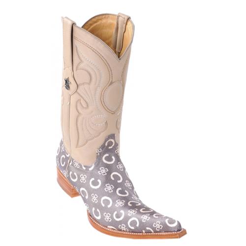 Los Altos Oryx Fashion Design 6X Toe Cowboy Boots 965311