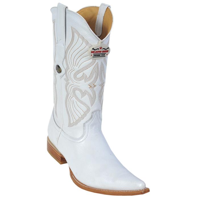 Los Altos White Genuine All-Over Deer 