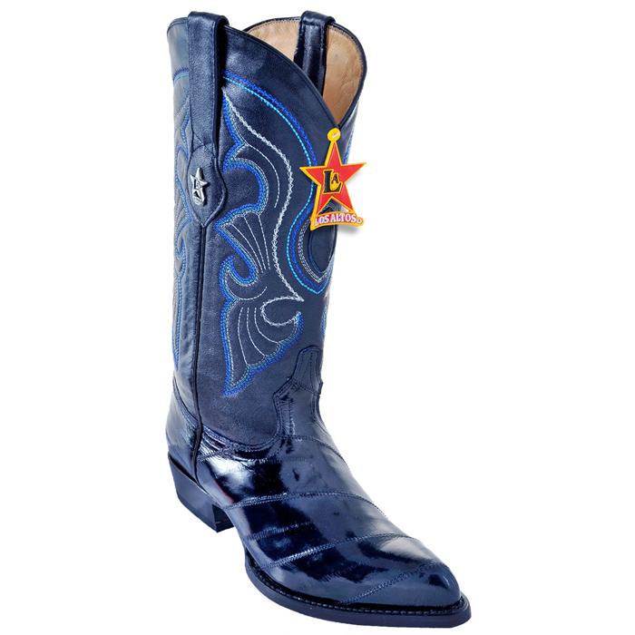 navy blue western boots