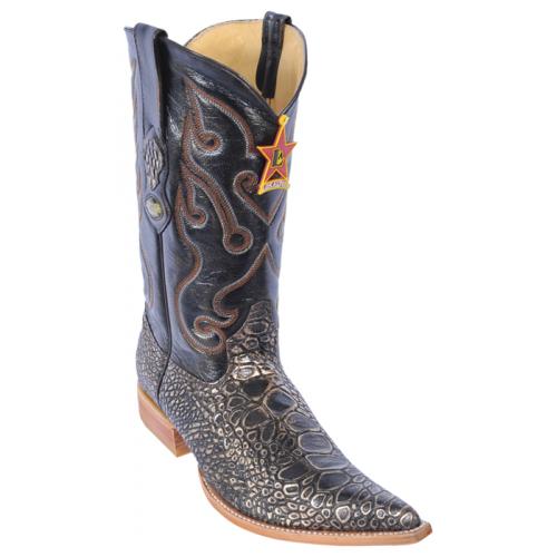 Los Altos Copper All-Over Anteater Print Cowboy Boots 3954834