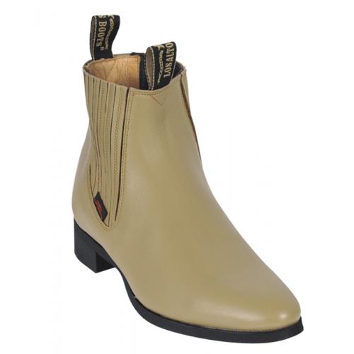 Los Altos Men's Oryx Genuine  Napa Leather Work Short Boots w/ Rubber Sole 644611