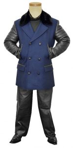 G-Gator Genuine Leather : Wool Pea Coat 3100