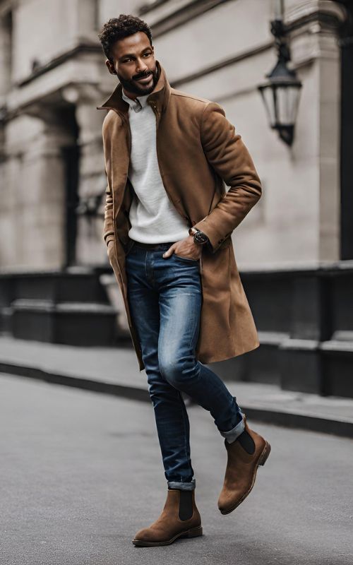 Casual Chelsea Boots Fashion Outfits for Men